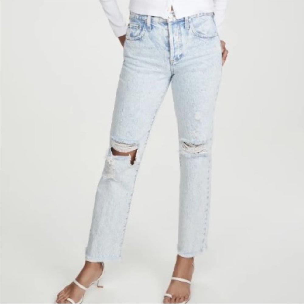 ALICE + OLIVIA amazing high rise boyfriend jeans